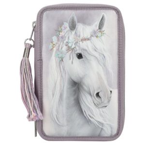 Miss Melody 3 Fach Federtasche FANTASY HORSE