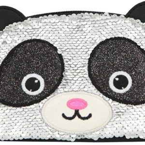TOPModel Kosmetiktasche mit Pailletten, Snukis Panda