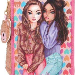 TOPModel-Gefüllte 3-Fach Tasche im Teddy Cool Design